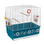 Оборудвана клетка за птици CAGE REKORD 3 WHITE DECOR 49х30х48,5см.